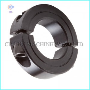 Dwuczęściowy kołnierz wału mocującego