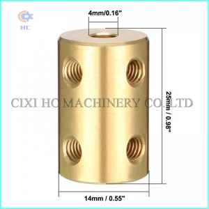 Sprzęgło mieszkowe wału generatora z wysokim momentem obrotowym