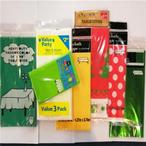 Dekoracje domu Akcesoria meblowe Pokrycie stołu Obrus ​​na imprezę Urodziny Święto Świętuj