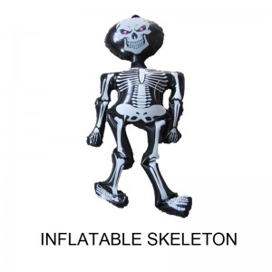 Nadmuchiwane dekoracje na Halloween Rekwizyty Szkielet