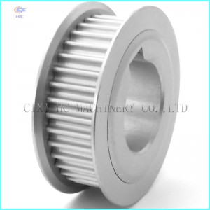 Niestandardowe aluminiowe koło pasowe HTD 3m 25t wpust