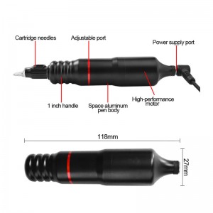 Makijaż Maszynka do tatuażu Długopis Makijaż permanentny Wargi Brwi Eyeliner Microblading Silna moc do zasilania za pomocą igieł do tatuażu