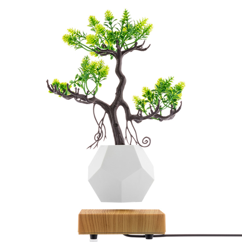 nowa drewniana podstawa lewitacja magnetyczna dolna flyte air bonsai sadzarka doniczka