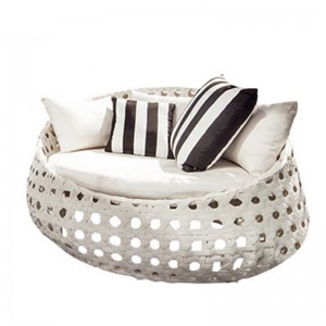 Luksusowe ogrodowe leżaki Rozkładane meble ogrodowe