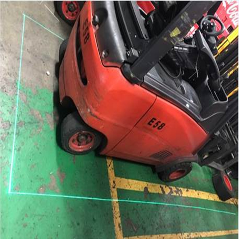 Zielone światło ostrzegawcze dla wózków widłowych Wózki widłowe Czerwone światło strefowe