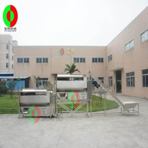 Maszyna do obierania melona / maszyna do obierania owoców i warzyw / maszyna do ciągłego czyszczenia szczotek melonowych QX-824