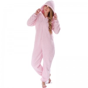 Komplety piżamy dla dorosłych Onesie Pink
