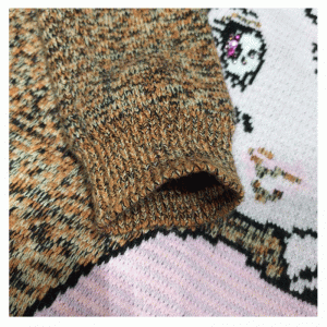 Sweter damski z dzianiny OEM i ODM na zamówienie Wełna Pretty Intarsia