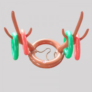 Inflatable Tree Branch Ring Toss Game Party Rekwizyty Akcesoria