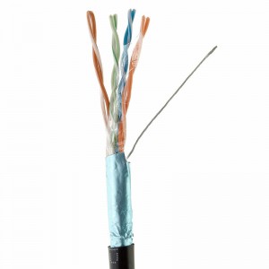 Kabel Ethernet CAT5E Kabel ekranowany (FTP) Uruchomiony
