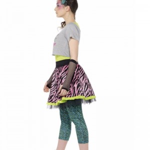 Dziecięce dziewczęta Powrót do lat 80. Dzikie dziecko Sukienka kostiumowa Spódnica hurtowo