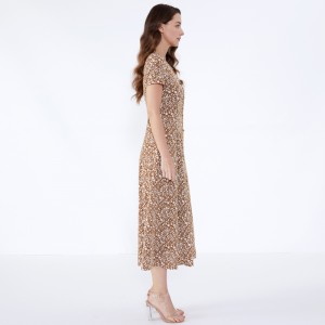 Afrykańskie wzory Kitenge Vestidos De Fiesta Kobiety Lady Eleganckie sukienki na co dzień JCGJ190315074