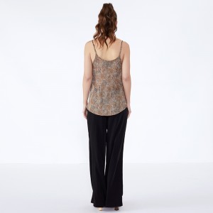 Najnowszy projekt Luźne spodnie damskie Streetwear czarne spodnie JSDJ2516