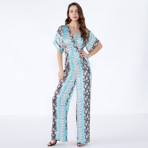 Letnie damskie szorty damskie w kwiatowy wzór