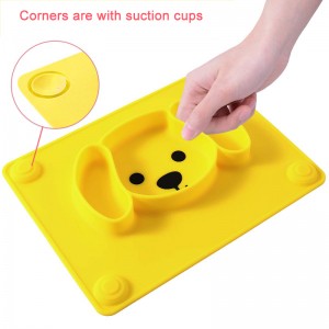 Odporne na poślizg, nietłukące miseczki do karmienia niemowląt bez BPA