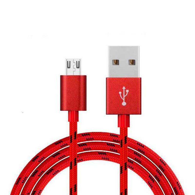 Kabel danych w oplocie nylonowym z micro na usb