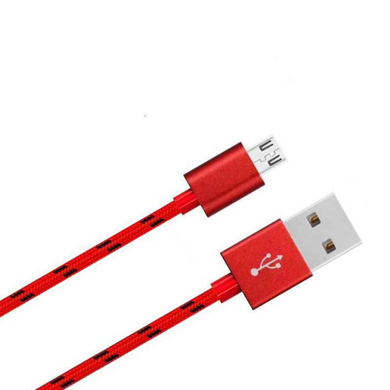 Kabel danych w oplocie nylonowym z micro na usb