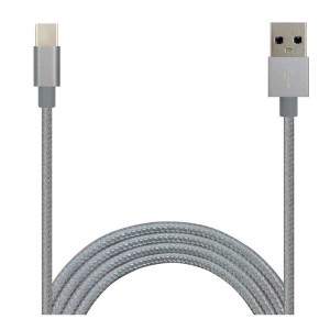 Kabel transmisyjny w kolorze nylonu z czystego koloru typu C.