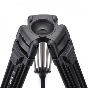 Nowy projekt Profesjonalny statyw wideo Diat DT650 Statyw wideo Wytrzymały statyw Statyw wideo ze stopu magnezu ze stopu magnezu
