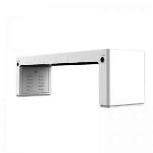 Nowoczesny miejski projekt Meble ogrodowe Lampa LED Skrzynka Ławka ogrodowa Smart City Produkt słoneczny