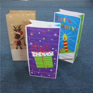 Projekt nadruku Torba papierowa Małe torby na prezenty Materiał pakowy do torby do pakowania