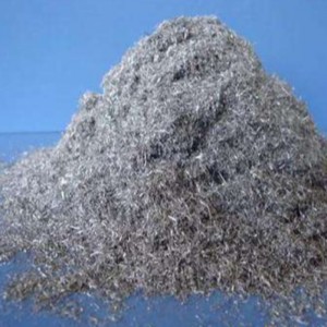 posiekane włókno stalowe