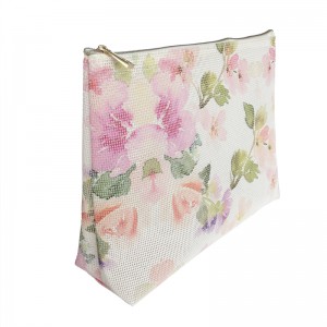 Popularna i fascynująca kosmetyczka z siatki PVC