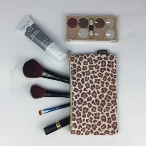 Kosmetyczna torebka z suwakiem z recyklingu