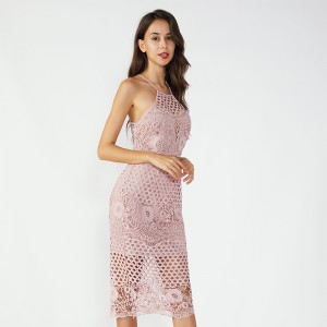 Różowe, ciasne obrazy Seksowna dwuczęściowa kompletowa królowa partii