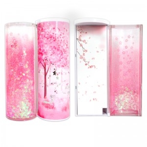 Piórnik chiński innowacyjny piórnik Sakura Quicksand