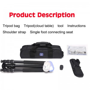 DIAT AM254A KH10 Aluminiowy statyw do aparatu do profesjonalnej fotografii studyjnej Statyw do fotografowania na zewnątrz Statyw do aparatu