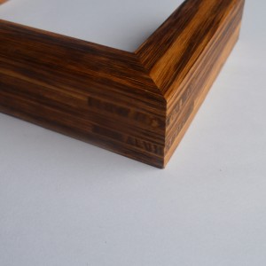 Ramka na zdjęcia z litego drewna （Zebrawood）