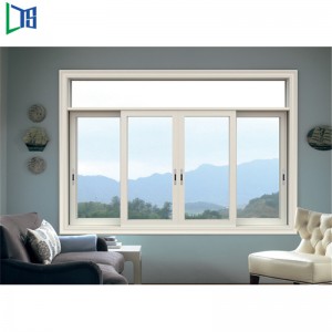 Aluminiowe okna przesuwne lub okna układane z powłoką proszkową w kolorze szarym i czarnym z tworzywa Resdentrail i budynków komercyjnych