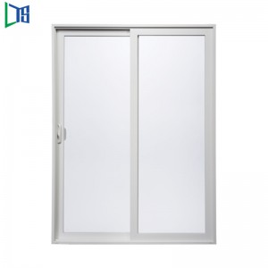 Aluminiowy system okien przesuwnych Aluminiowe okno push-pull z aluminiową ramą okna Podwójne szyby