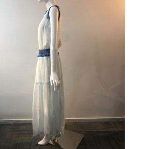 JASNA NIEBIESKA SUKIENKA TBWD00003