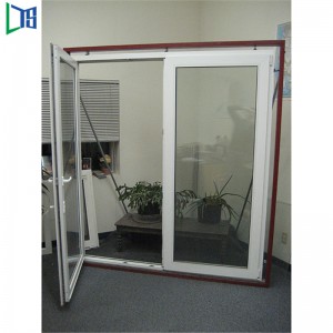 Dwukierunkowe otwieranie Podwójnie hartowane aluminiowe szkło uchylno-obrotowe Windows Filipiny z powłoką proszkową w kolorze szarym