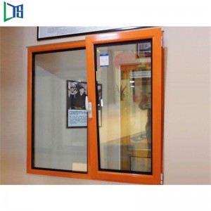 Wysokiej jakości dostawca z Chin. Termicznie rozbite aluminiowe okno uchylno-rozwierane do podwójnego oszklenia rezydencji