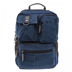 17SC-6570M Multi kolory 15 lat fabrycznie trwały plecak męski na co dzień, zwykły plecak z bawełnianego płótna