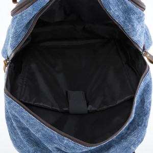 18SC-6940D Vintage Crazy Horse Prawdziwy skórzany plecak moro Brezentowy plecak hurtowy dla mężczyzn