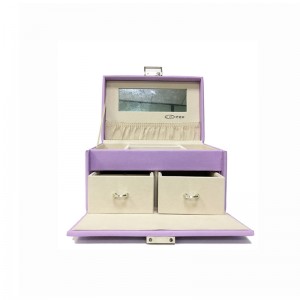 Dostosowane do przechowywania biżuterii pudełko na prezenty promocyjne Organizator biżuterii prezentowej