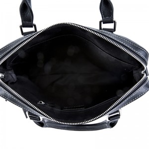 18SG-6822F fabryka bezpośredni niski MOQ miękka skórzana torebka z grubej skóry licowej męska biznesowa torba skórzana