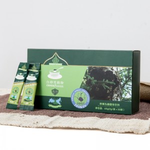 Naturalna chaga czerpała moc