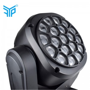 fabryka hurtownia 19 * 15 w pszczoła oko etap światła światło do mycia ścian, wysoka jakość i certyfikat CE