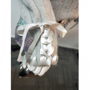 SZARY CREW SWEATER RLWS0026F