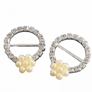 Znakomity metalowy guzik z najnowszą modną odzieżą z perłami 4