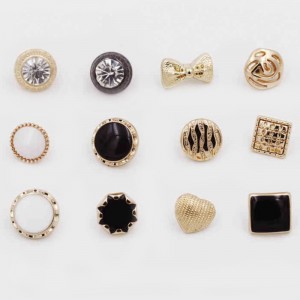 Moda nowy projekt niestandardowe metalowe guziki koszuli guziki do szycia 8