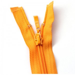 Bawełniany płaszcz otwarty koniec 70 cm 5 # nylonowy zamek 5