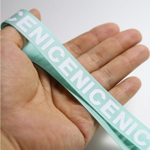 7 # ： Modna, ładna wstążka rypsowa 2 cm do odzieży sportowej