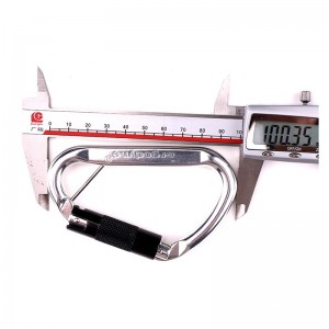 Alpinizm alpinizm szybkie klamry odkryty karabinek wspinaczkowy kempingowy fitness hamak do jogi z akcesoriami hak bezpieczeństwa ze stopu aluminium