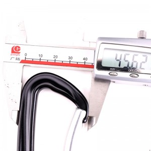 Odkryty hak wspinaczka obóz blokada główna wspinaczka klamra wielofunkcyjny nakrętka karabinek odkryty quick release sprzęt bezpieczeństwa blokada wykrywania otwór d-śruba główny zamek lotnictwa stop aluminium